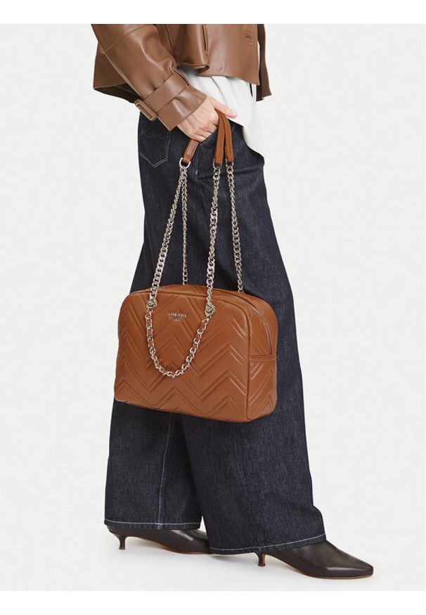 Nine West Torebka CEO-ALICE-LA482-3468 Brązowy. Kolor: brązowy