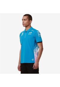 Kappa - Polo Alpine F1 Adrem 2024. Typ kołnierza: polo. Kolor: czarny, niebieski, wielokolorowy #2