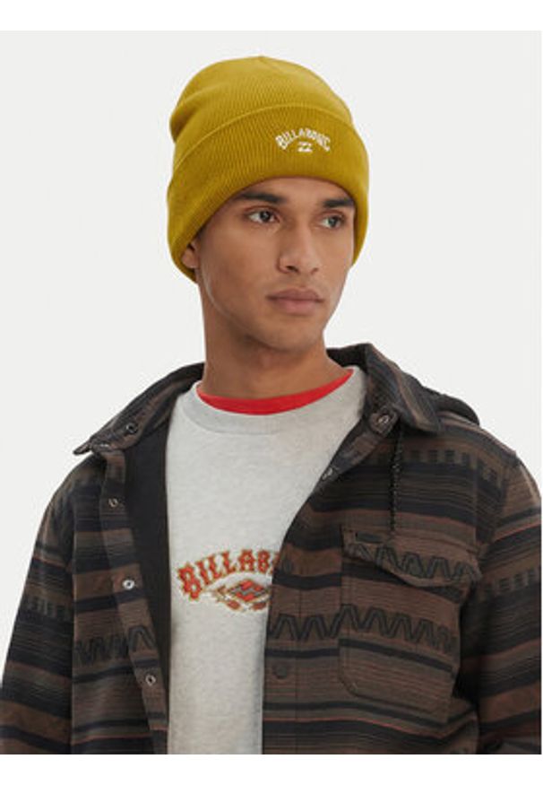 Billabong Czapka Arch F5BN22BIF2 Żółty. Kolor: żółty. Materiał: materiał