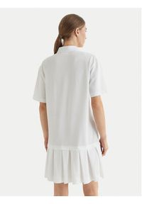 JOOP! Jeans Sukienka codzienna Tadena 30100680 Biały Regular Fit. Okazja: na co dzień. Kolor: biały. Materiał: syntetyk. Typ sukienki: proste. Styl: casual #2