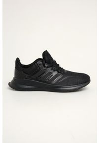 Adidas - adidas - Buty dziecięce Runfalcon K. Zapięcie: sznurówki. Kolor: czarny. Materiał: syntetyk, materiał, guma. Szerokość cholewki: normalna #1
