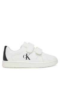 Sneakersy Calvin Klein Jeans. Kolor: biały