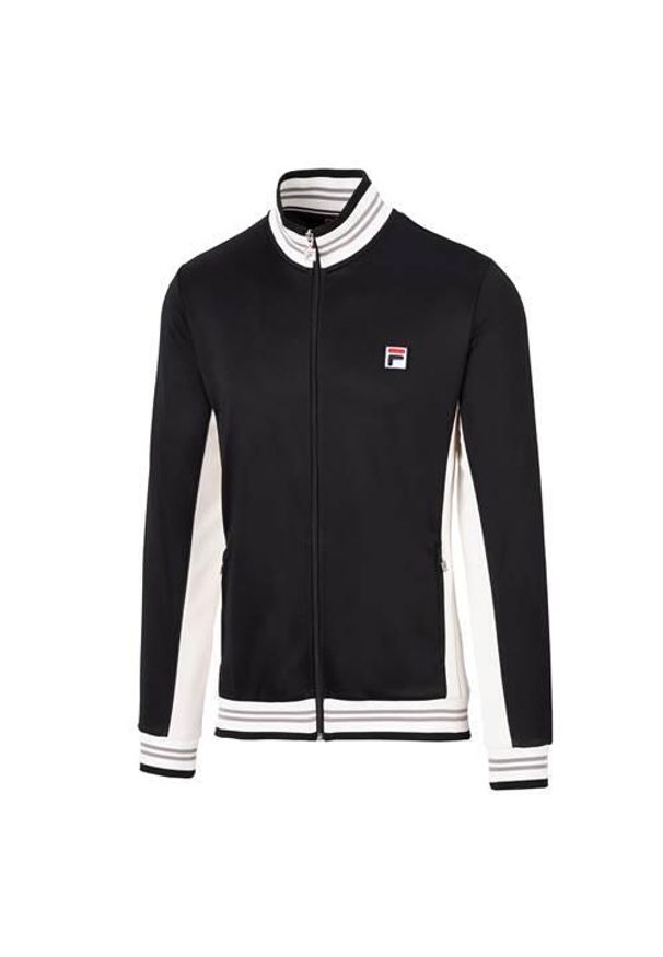 Bluzy sportowa męska Fila Björn. Kolor: czarny. Materiał: syntetyk. Styl: sportowy
