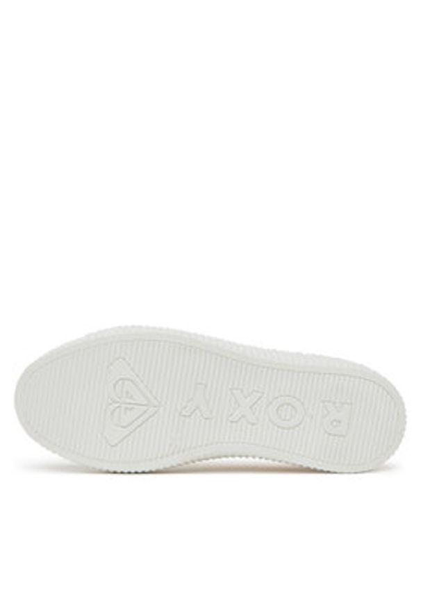 Roxy Trampki V12-908 Beżowy. Kolor: beżowy. Materiał: materiał