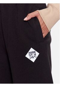 Puma Spodnie dresowe Unisex P.A.M 620229 Czarny Relaxed Fit. Kolor: czarny. Materiał: bawełna #4