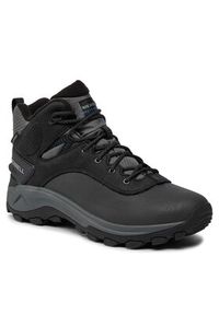 Merrell Trekkingi Thermo Kiruna 2 Mid Wp J037239 Czarny. Kolor: czarny. Materiał: skóra. Sport: turystyka piesza