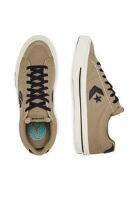 Converse Trampki SPORT CASUAL A12747C Beżowy. Okazja: na co dzień. Kolor: beżowy. Materiał: materiał. Styl: sportowy, casual #6