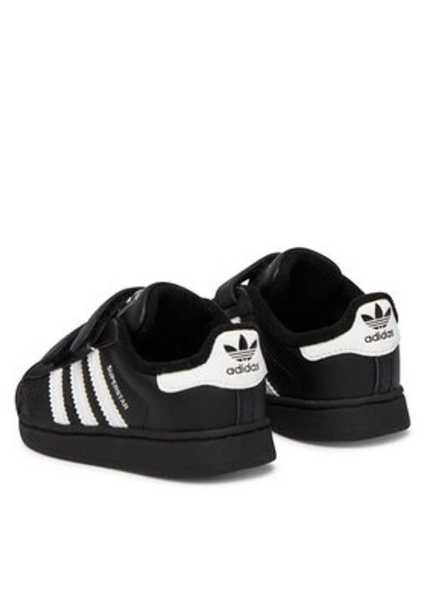 Adidas - adidas Sneakersy Superstar II Cf I JI3991 Czarny. Kolor: czarny. Materiał: skóra. Model: Adidas Superstar