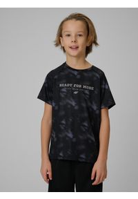 4f - 4F Koszulka sportowa szybkoschnąca chłopięca - multikolor 146/152 (10-12 lat). Kolor: wielokolorowy. Materiał: materiał. Sezon: lato #2
