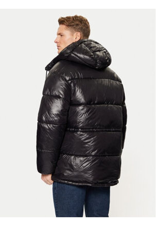 Jack & Jones Kurtka zimowa Green Point 12268209 Czarny Loose Fit. Kolor: czarny. Materiał: syntetyk. Sezon: zima