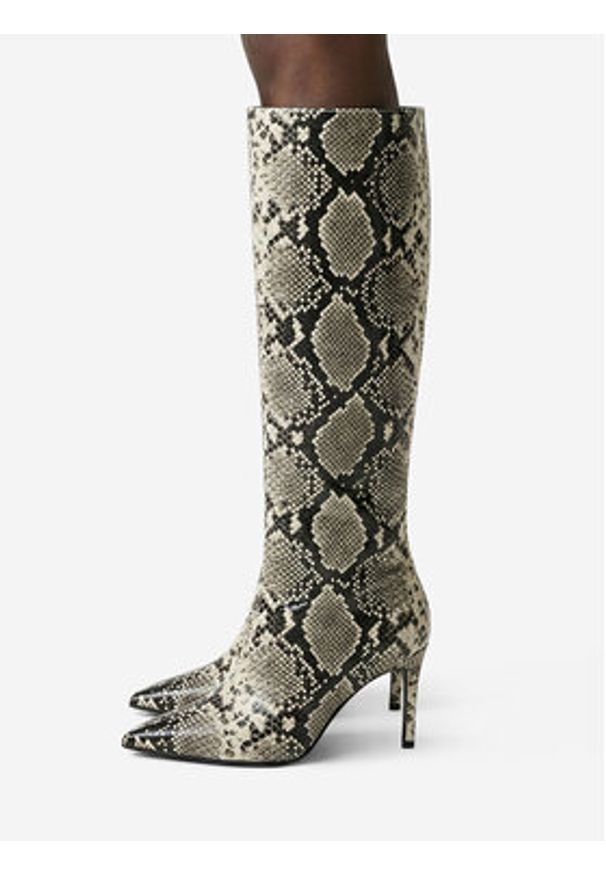 Eva Minge Kozaki EO-DIANA-GLC6303-16-361-1 Czarny. Kolor: czarny. Materiał: skóra