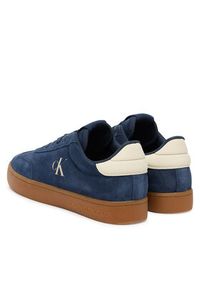 Calvin Klein Jeans Sneakersy Classic Cupsole Mg Su YM0YM01300 Granatowy. Kolor: niebieski. Materiał: skóra