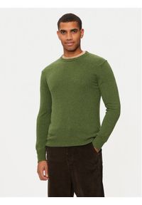 United Colors of Benetton - United Colors Of Benetton Sweter 1235U1N67 Zielony Regular Fit. Kolor: zielony. Materiał: syntetyk