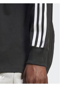 Adidas - adidas Bluzka 3-Stripes IU2412 Czarny Oversize. Kolor: czarny. Materiał: bawełna