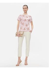 Marella T-Shirt Corone 2413971021200 Różowy Regular Fit. Kolor: różowy. Materiał: bawełna