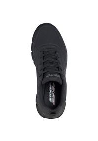 skechers - Adidasy Skechers Bobs B Flex - Arctic Edge, Mężczyźni. Kolor: czarny. Materiał: materiał. Sport: fitness