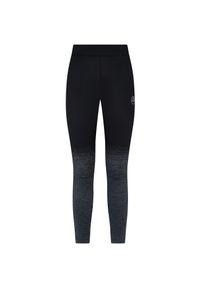 LA SPORTIVA - Legginsy wspinaczkowe damskie La Sportiva Patcha. Kolor: szary, wielokolorowy, czarny. Sport: joga i pilates #1