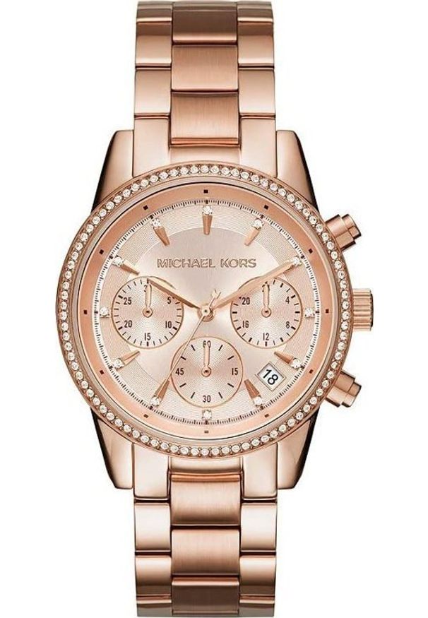 Zegarek Michael Kors ZEGAREK DAMSKI MICHAEL KORS MK6357 - RITZ (zm505c)