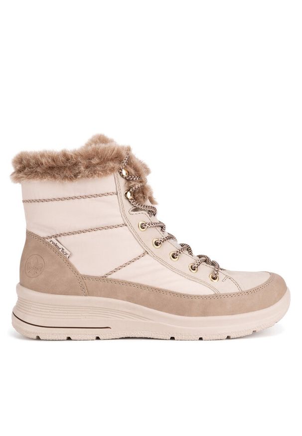 Trzewiki Rieker. Kolor: beżowy