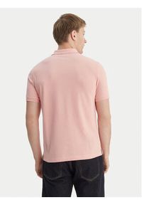 GANT - Gant Polo Shield 2220 Różowy Slim Fit. Typ kołnierza: polo. Kolor: różowy. Materiał: bawełna #5
