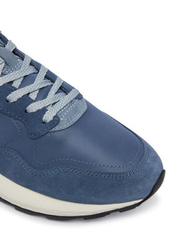 HOFF Sneakersy City MkII 12635402 Niebieski. Kolor: niebieski. Materiał: zamsz, skóra
