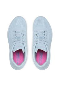 skechers - Skechers Sneakersy Uno Gen1 Frosty Kicks 310527L Niebieski. Kolor: niebieski. Materiał: skóra #4