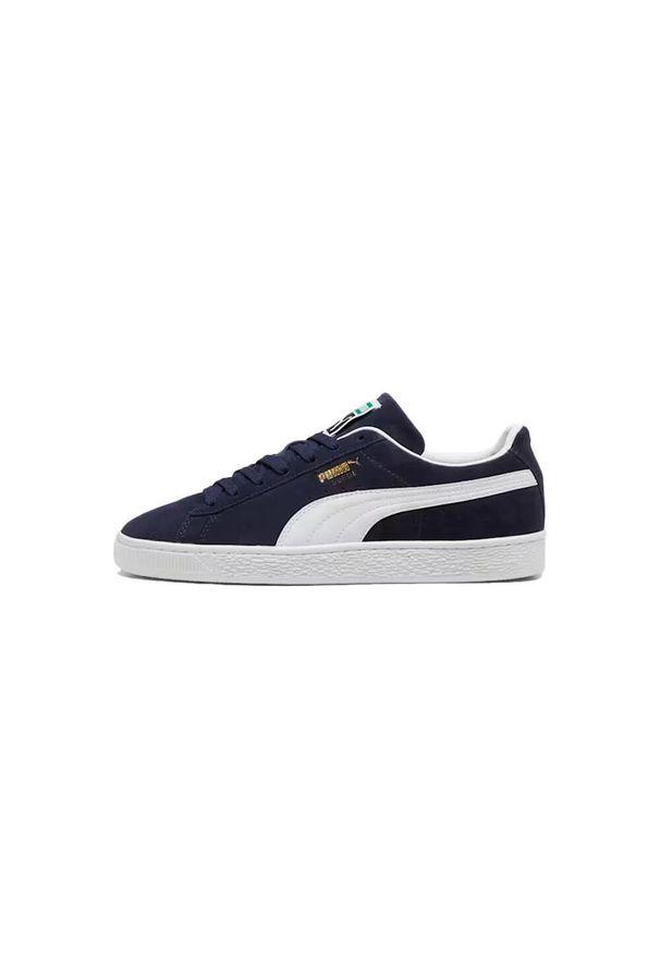 Buty sportowe Puma Suede Classic. Kolor: biały, niebieski, wielokolorowy. Model: Puma Suede