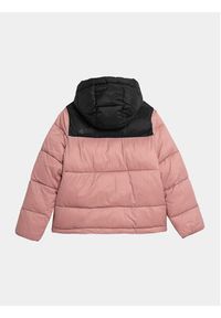 4f - 4F Kurtka puchowa 4FAW23TDJAF230 Koralowy Regular Fit. Kolor: pomarańczowy. Materiał: syntetyk, puch #4