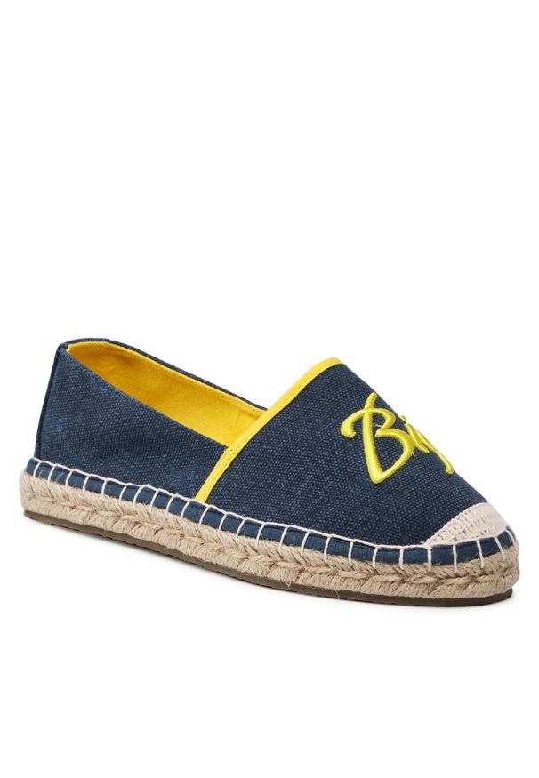 BIG STAR SHOES - Espadryle Big Star Shoes JJ274973 Blue. Kolor: niebieski. Materiał: materiał