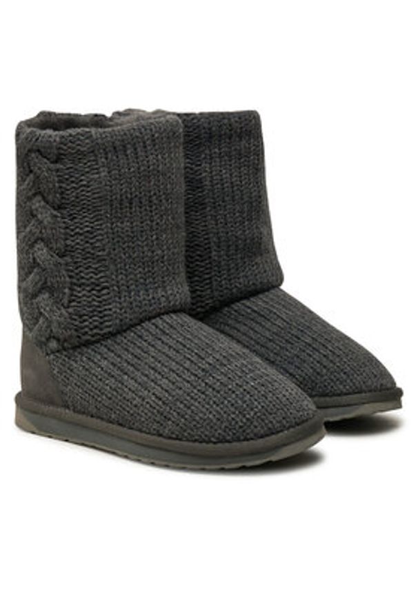 EMU Australia Kapcie Bartle W13142 Szary. Kolor: szary. Materiał: materiał, wełna