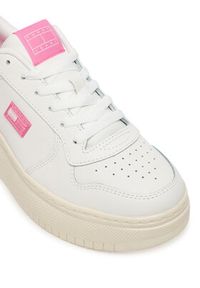 Tommy Jeans Sneakersy Tjw Basket Flatform EN0EN02981 Biały. Kolor: biały. Materiał: skóra #6