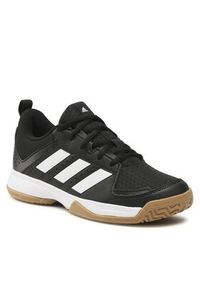 Adidas - adidas Buty halowe Ligra 7 Kids FZ4681 Czarny. Kolor: czarny. Materiał: materiał #2