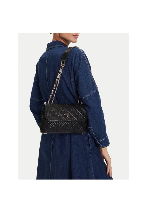 Torebka Guess. Kolor: czarny