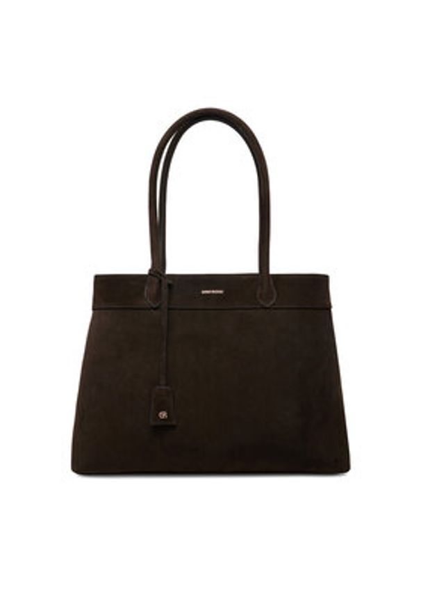 Gino Rossi Torebka EO-LOLA-LA513-114-1 Brązowy. Kolor: brązowy. Materiał: skórzane, zamszowe