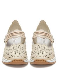 Rieker Półbuty CEO-N4382-60 Beżowy. Kolor: beżowy. Materiał: skóra #2