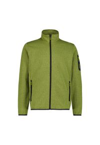 Bluza męska turystyczna CMP 34H6397. Kolor: zielony. Materiał: polar. Sport: turystyka piesza #1