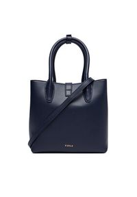 Furla Torebka Goccia S WB01949 ARE000 KH 4852S Granatowy. Kolor: niebieski. Materiał: skórzane #4