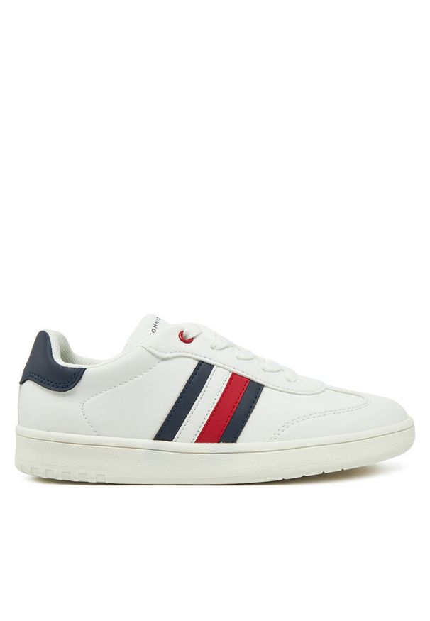 TOMMY HILFIGER - Sneakersy Tommy Hilfiger. Kolor: biały