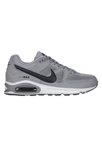 Buty Sportowe Męskie Nike Air Max Command. Zapięcie: sznurówki. Kolor: szary. Materiał: syntetyk, tkanina, materiał. Szerokość cholewki: normalna. Model: Nike Air Max. Sport: bieganie, turystyka piesza