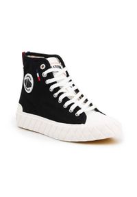 Buty do chodzenia unisex Palladium Palla Ace Cvs. Zapięcie: sznurówki. Kolor: czarny. Materiał: materiał, syntetyk, tkanina. Szerokość cholewki: normalna. Sport: turystyka piesza