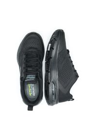 skechers - Skechers Pelland, Czarny. Zapięcie: sznurówki. Kolor: czarny. Materiał: materiał, syntetyk, tkanina. Szerokość cholewki: normalna. Sport: turystyka piesza