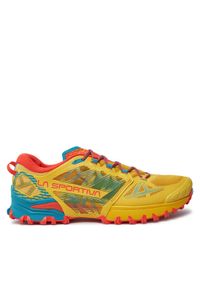 LA SPORTIVA - La Sportiva Buty do biegania Bushido III 56S735322 Żółty. Kolor: żółty. Materiał: materiał