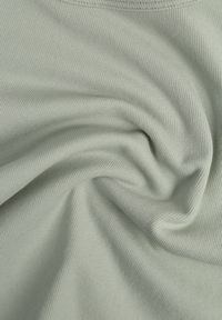 Renee - Zielony Krótki T-shirt Basic z Okrągłym Dekoltem Gresalor. Okazja: na co dzień. Kolor: zielony. Materiał: jeans, zamsz. Długość: krótkie. Styl: klasyczny, casual #5