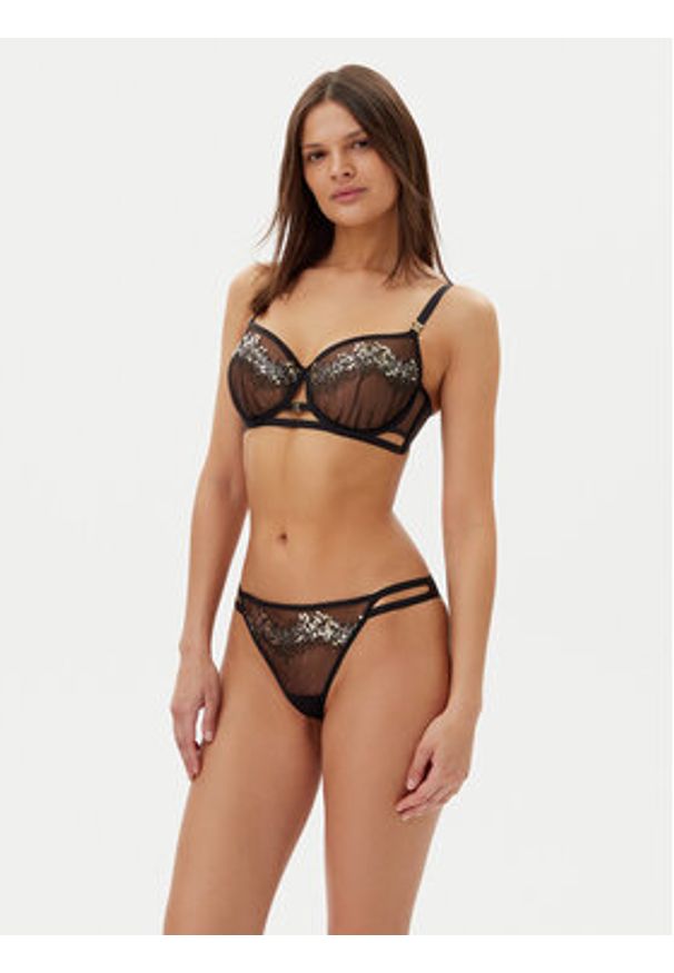 Chantelle X Figi brazylijskie Genesis C01KG0 Czarny. Kolor: czarny. Materiał: syntetyk