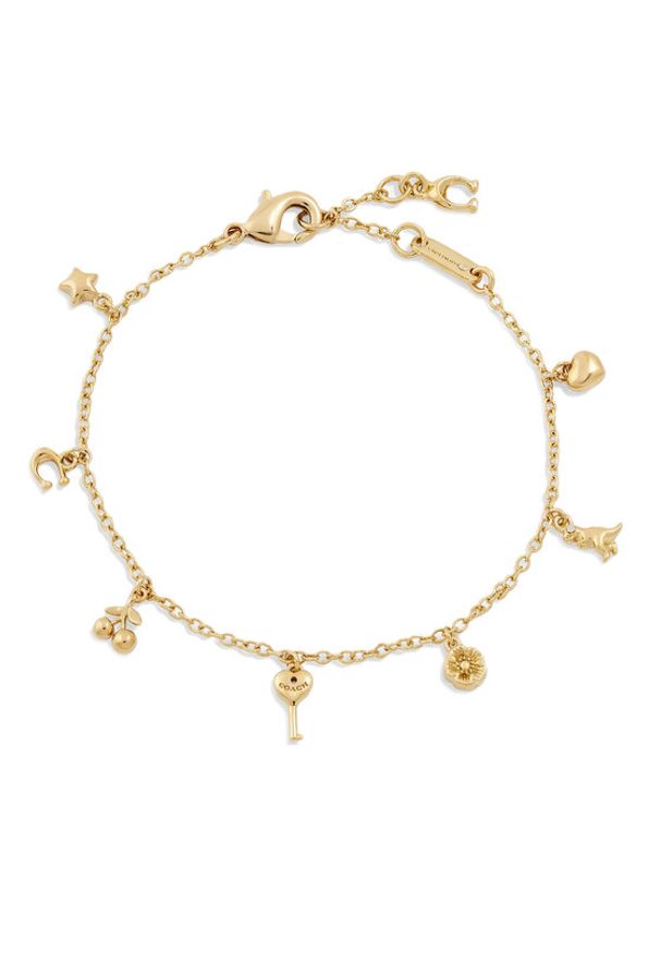 Coach Bransoletka 37557551 Złoty. Materiał: ze stali, ze stali nierdzewnej. Kolor: złoty