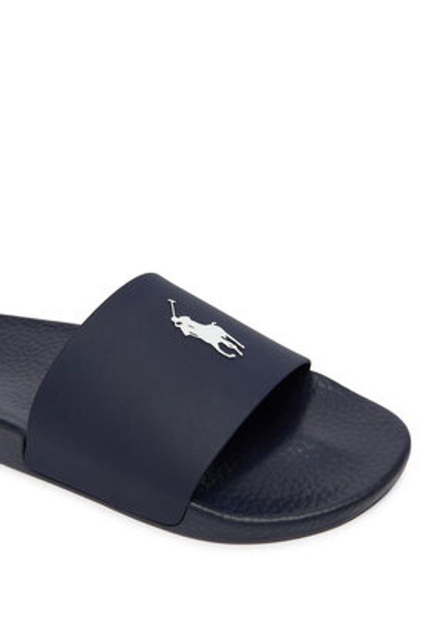 Polo Ralph Lauren Klapki 809852071010 Granatowy. Kolor: niebieski. Materiał: syntetyk