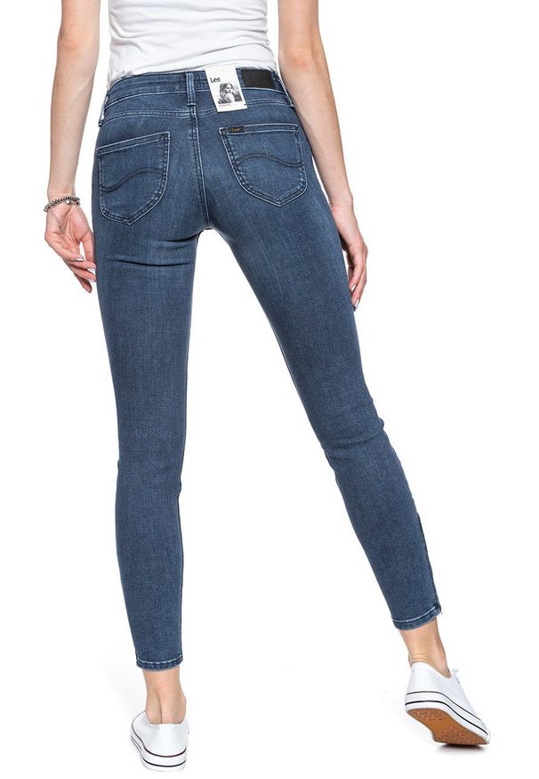 Lee - SPODNIE DAMSKIE LEE SCARLETT CROPPED SITKA WORN IN L30CLSJQ 112106360