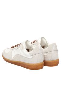Nokwol Sneakersy August Biały. Kolor: biały. Materiał: skóra, zamsz #5