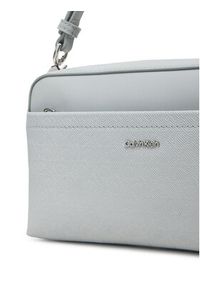 Calvin Klein Torebka Ck Must Conv Camera Bag_Mono K60K613021 Szary. Kolor: szary. Materiał: skórzane #3