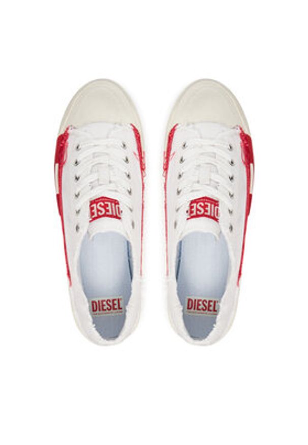 Diesel Trampki S-D-Verse Low Y03504P8114 HA690 Biały. Kolor: biały. Materiał: materiał